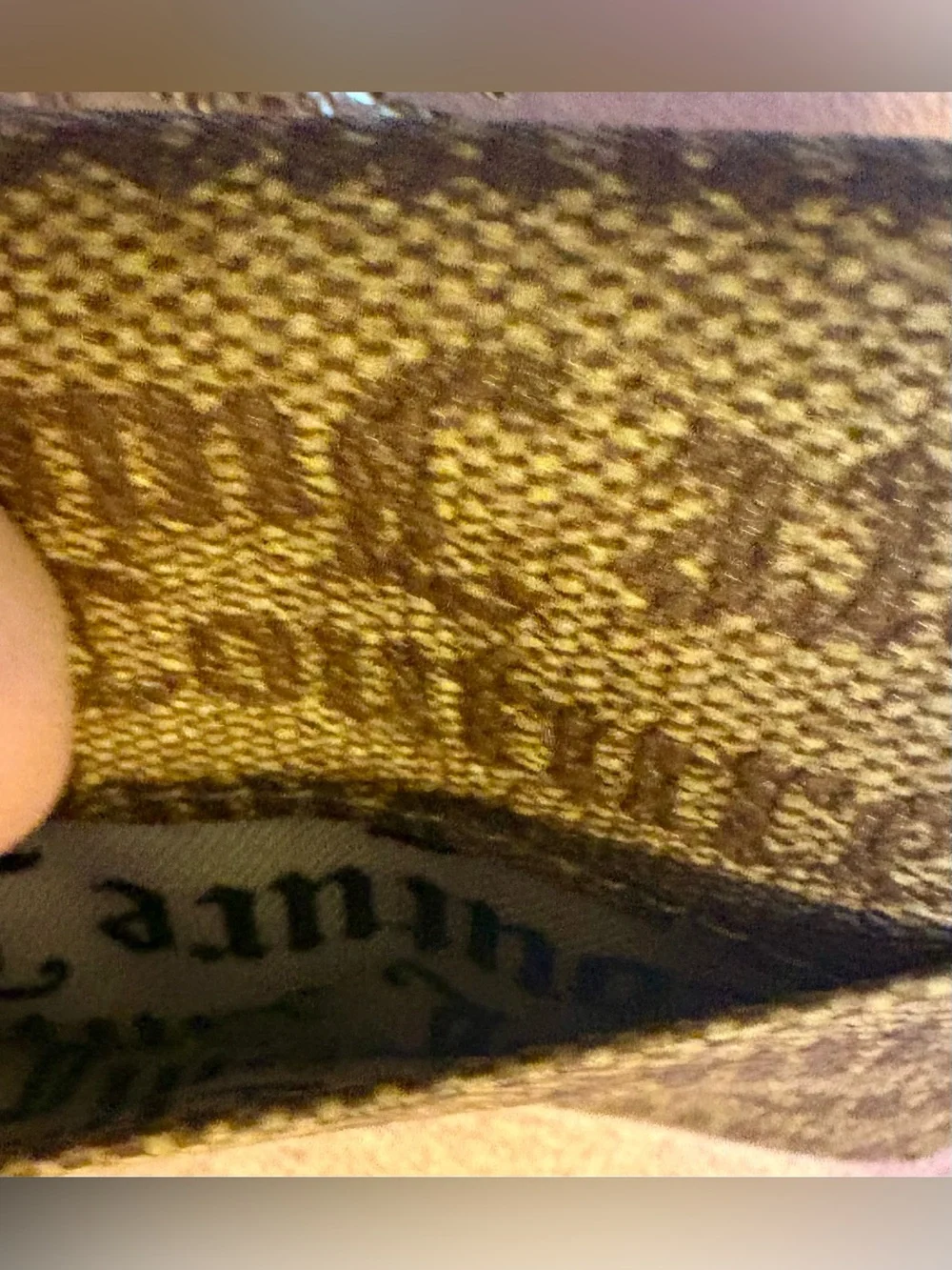 Juicy Couture close up